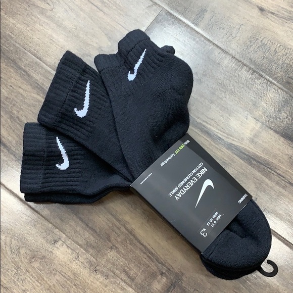 NIKE EVERYDAY COTTON CUSHIONED ANKLE TRAININ SOCKS - Picture 3 of 8